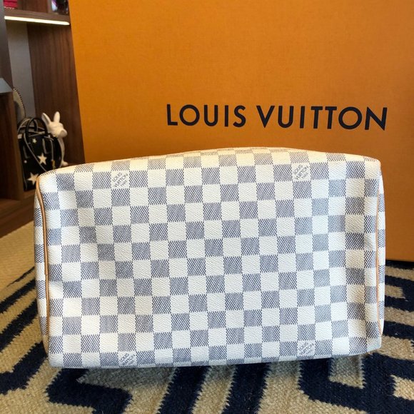 Louis Vuitton Damier Azur 30 Speedy - Picture 9 of 12
